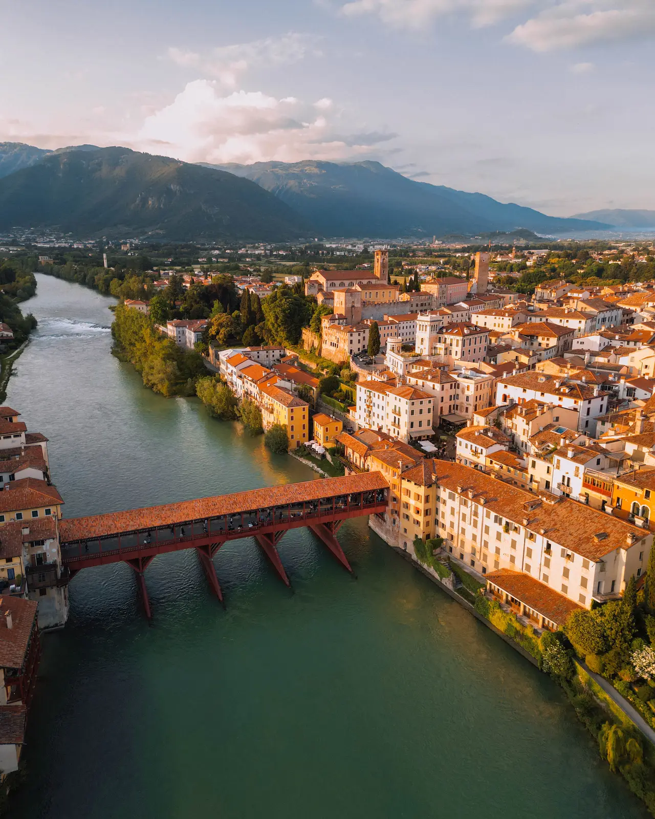 Bassano del Grappa and Monte Grappa
